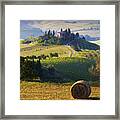 Val D'orcia Framed Print