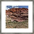 Valley Of Fire Iii Framed Print