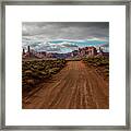 Valley Of The Gods Framed Print