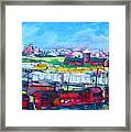 Valley Yard Framed Print