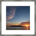 Variations Of Sunsets At Gulf Of Bothnia 2 Framed Print