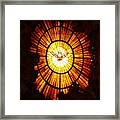 Vatican Window Framed Print