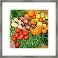 Vegetables Framed Print