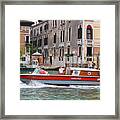 Venetian Ambulance Framed Print