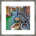 Venezia. Cannaregio Framed Print