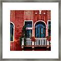 Venice Balcony Framed Print