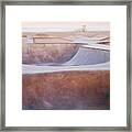 Venice Beach Skate Park Framed Print