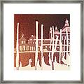 Venice Reversed Framed Print