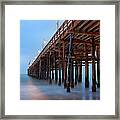 Ventura Ca Pier At Dawn Framed Print