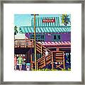 Ventura Pier - Tacos Framed Print