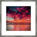 Ventura Sunset Framed Print