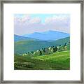 Vermont Pastures Framed Print