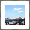 Vicksburg Mississippi Bridges Framed Print