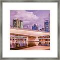 Victoria Bridge - Brisbane Framed Print