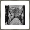 Victorian Bridge Framed Print