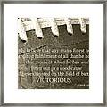 Victorious Framed Print