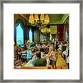 Viennese Tea Room Framed Print