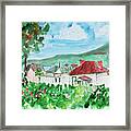 View From Battery Point Framed Print