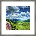 View From Cathedral Ledge Framed Print