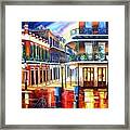 View From Jackson Square Framed Print