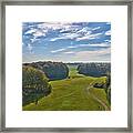 View From Lilac Mountain Framed Print
