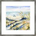 View From Marty's Playland Ocmd Framed Print