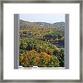 View From Moses Cone 2014b Framed Print