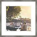 View From Senhora Do Monte Viewpoint Framed Print