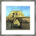 View Of House Of Magician Framed Print