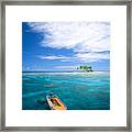 View Of Micronesia Framed Print