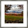 View Of The White Mountains Framed Print