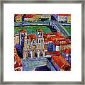 View Over Cathedral Saint Jean Lyon Framed Print