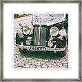 Vintage 1940s Car Framed Print