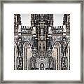 Vintage Architectural Structure Framed Print