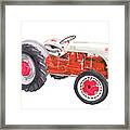 Vintage Ford Tractor 1941 Framed Print