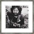 Vintage Jerry Garcia Framed Print