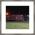 Vintage Norfolk Western Gps Framed Print