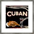 Vintage Tobacco Cuban Cigars Framed Print