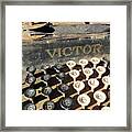 Vintage Victor Framed Print