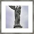 Virgen De El Panecillo - Quito Ecuador Framed Print