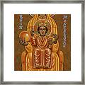 Virgin Of Montserrat - Black Madonna - Jcvom Framed Print