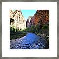 Virgin River Morning Framed Print