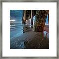 Virginia Beach Pier Sunrise 22 Framed Print
