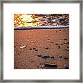 Virginia Beach Summer Sunrise 33 Framed Print