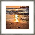 Virginia Beach Summer Sunrise 44 Framed Print