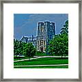 Virginia Tech - Burress Hall Framed Print