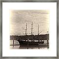 Visions Of The Sailing Past Framed Print