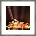 Vivid Opera House Framed Print