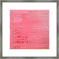 Pink Oil On Board 16 X 20 Framed Print