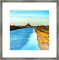 Vue Du Couesnon Framed Print